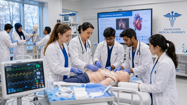 Clinical training at one of the best medical universities in Russia for MBBS students